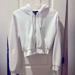 Forever 21 women’s zip up jacket